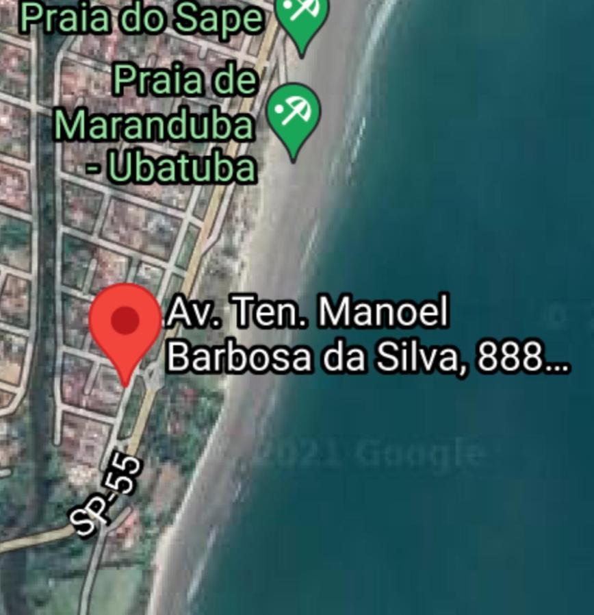 דירות Ubatuba Frente O Mar מראה חיצוני תמונה